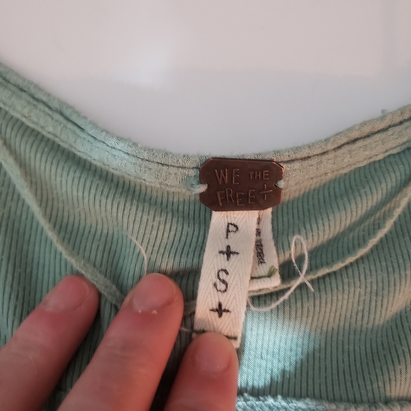 We The Free Malibu Thermal Oversized Shirt small - Picture 5 of 8